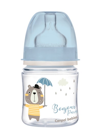 Buy Canpol babies EasyStart Anti-colic Wide Neck Bottle 120ml PP BONJOUR PARIS in Egypt