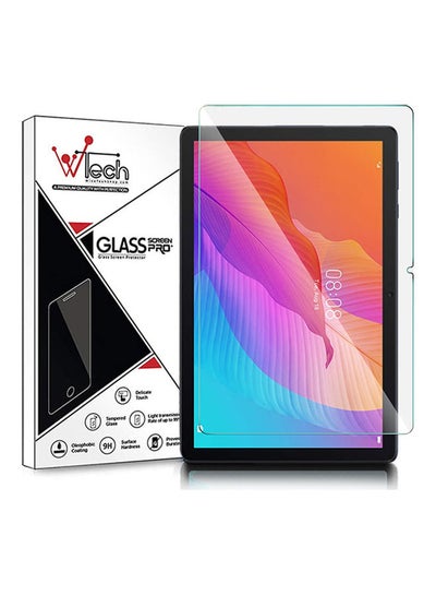 Buy Tempered Glass Screen Protector for Huawei Matepad T10s Clear in Saudi Arabia