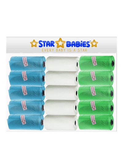 Buy Pack Of 15 Disposable Scented Bag Roll in UAE