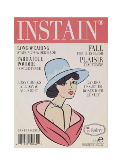 Buy Instain Long-Wearing Powder Staining Blush Toile Strawberry in Saudi Arabia