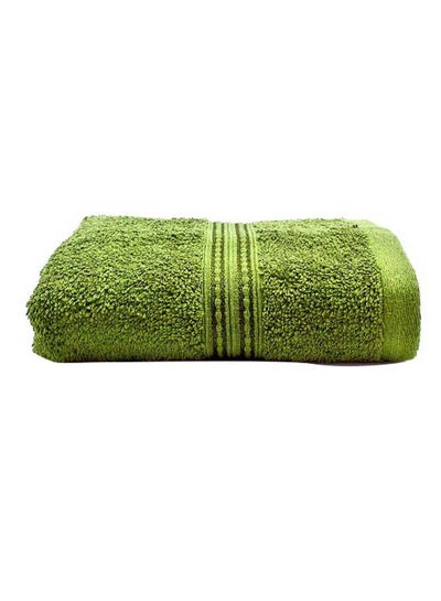 Buy Cotton Hand Towel Green 40x70cm in UAE