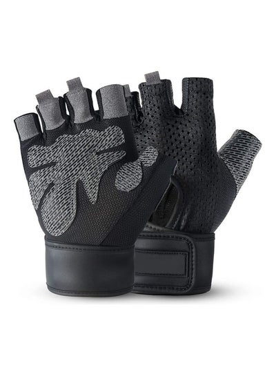 Buy Pair Of Weight Lifting Gloves S in UAE
