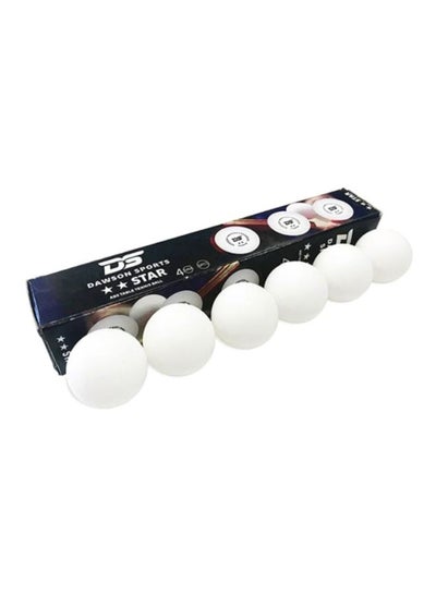 Buy 6-Piece Table Tennis Ball Set in UAE