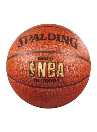 Buy NBA Gold Outdoor Basketball 44cm in UAE