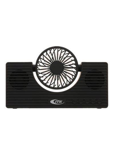 Buy Bluetooth Speaker With Fan LU-VQ9-88 Black in UAE