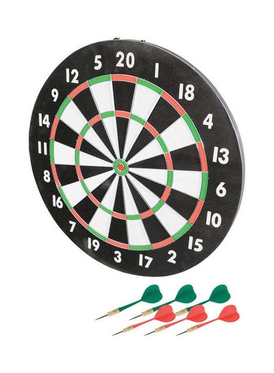 Buy Dart Board Aluminum Frame And 6 Pieces Darts Set 15inch in UAE