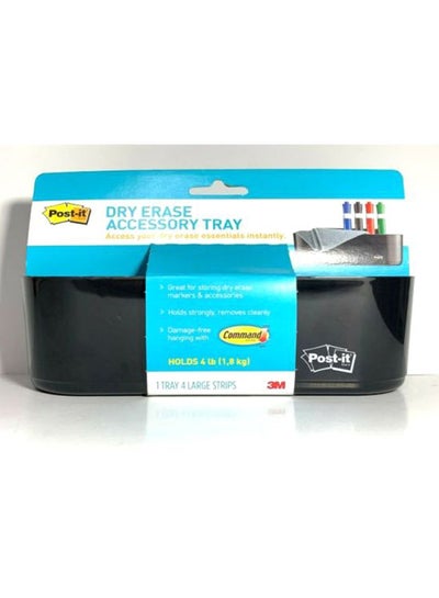 Buy Post-It Dry Erase Accessory Tray Black in Saudi Arabia