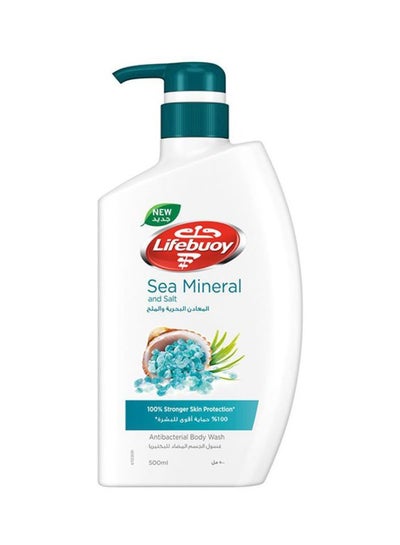 Buy Sea Mineral And Salt Anti Bacterial Body Wash Sea Minerals 500ml in Saudi Arabia