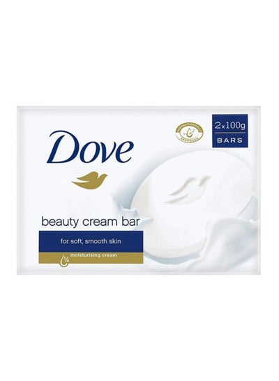 Buy 2-Piece Beauty Cream Bar Set White 200g in UAE