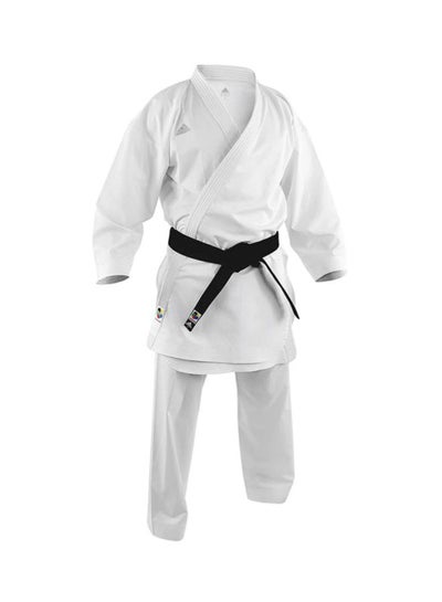 Buy AdiZero Karate Uniform - White in UAE