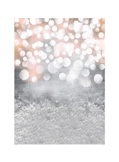 Buy Glitter Light Bokeh Photography Background Grey/White/Pink in Saudi Arabia
