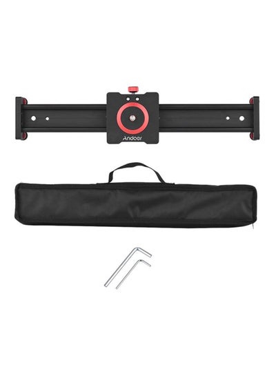 Buy Camera Track Slider Video Stabilizer Rail Black/Red in Saudi Arabia