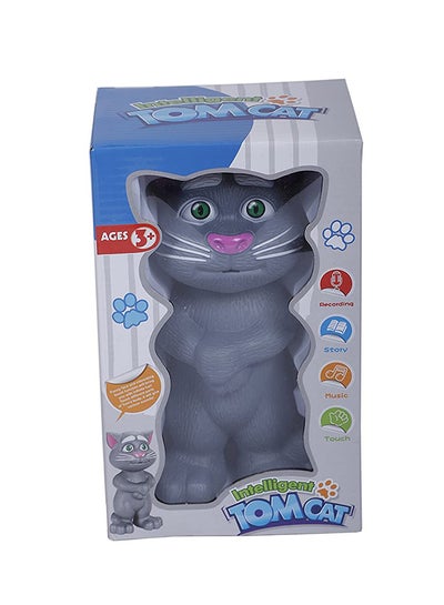 Buy Intelligent Amazing Touching Talking Wonderful Voice Tom Toy Cat With Unique Features inch in Egypt