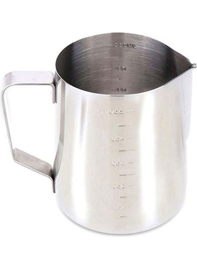 Buy Stainless Steel Milk Frothing Jug Silver in UAE