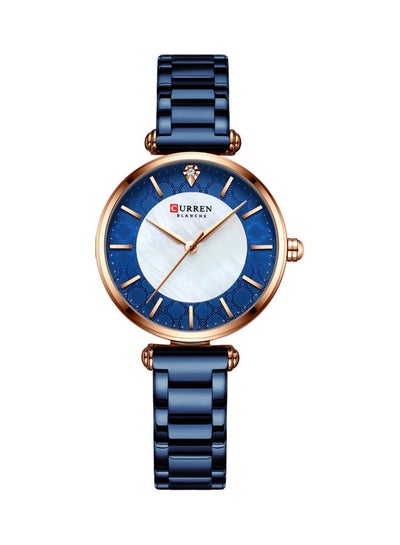 Buy Women's Quartz Watch With Stainless Steel Strap - 31 mm - Blue in Saudi Arabia