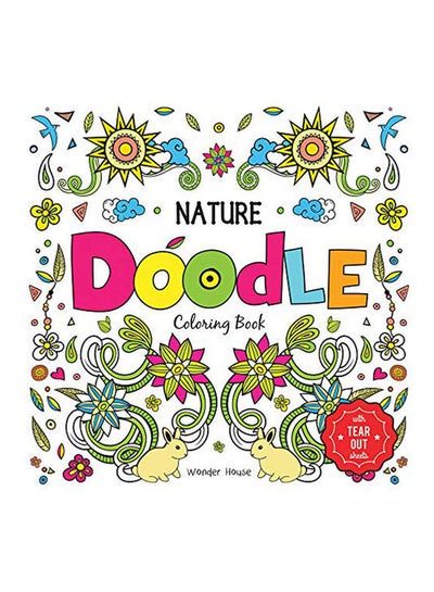 Buy Nature Doodle Coloring Book : Children Coloring Paperback English by UNKOWN - 2019.0 in UAE