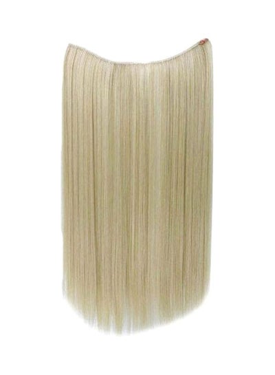 Buy Synthetic Straight Hair Extension Blonde 24inch in UAE