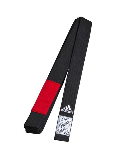 Buy Elite JIU-JITSU Belt - Black/Red A4-300 in UAE