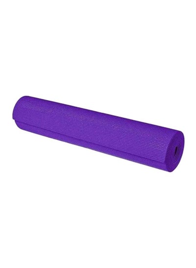 Buy Anti-Skid Yoga Mat 6 mm - Purple 172.72x60.96cm in UAE