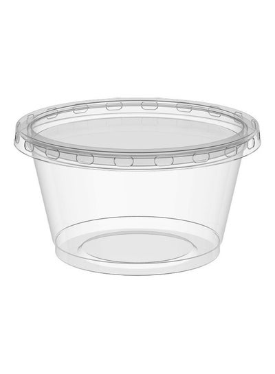 Buy 500-Piece Plastic Portion Cups Clear in UAE