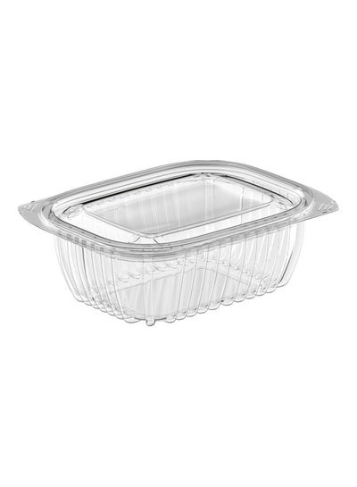 Buy 50-Piece Food Take Away Container with Lid Clear in UAE