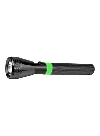 Buy Water Corrosion And Shock Resistant Sturdy Durable Rechargeable LED Torch SLT-181 Black 25cm in UAE