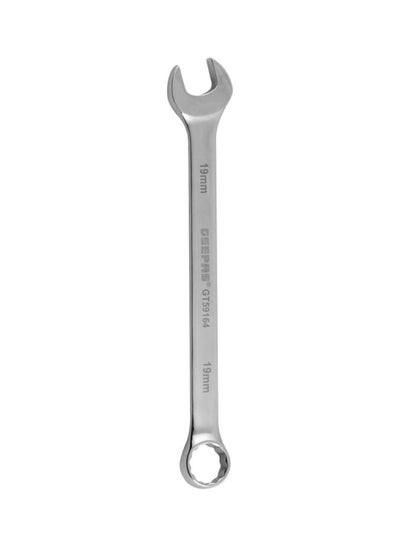 Buy 19mm Combination Spanner - Open and Box End Spanner Wrench | Chrome Vanadium Spanner Wrenches Repair Tools | Ideal for Bike, Bicycle, Electric Vehicle, Automobile maintenance & More Silver 24.8x3.92x1.14cm in UAE