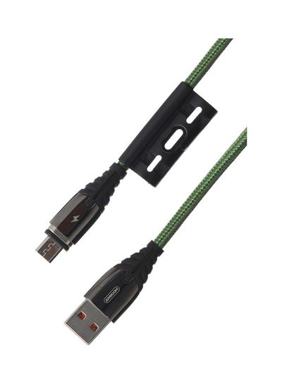 Buy Magnetic Series Lightning, Micro and Type-C Data Cable Green in Egypt