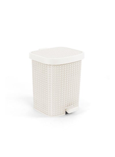 Buy Medium Palm Trash bin White Mcm in Egypt