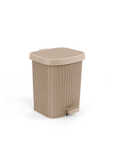 Buy Medium Palm Trash bin Beige Café Mcm in Egypt