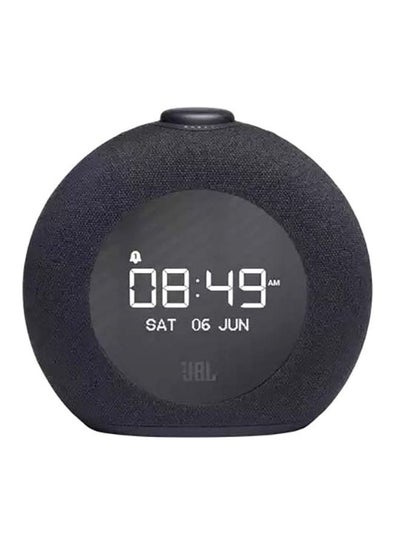 Buy Horizon 2 Bluetooth Alarm Clock Speaker With FM Radio Black in Saudi Arabia