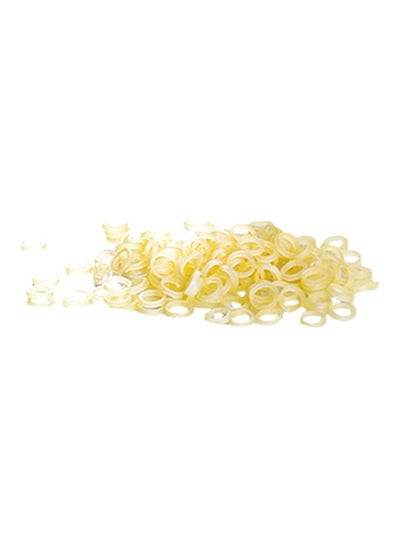 Buy 100 pcs Dental Rubber Bands Orthodontic Elastics Braces Teeth Gap Beige in Saudi Arabia