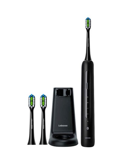 Buy Electric Sonic Toothbrush Black in Saudi Arabia