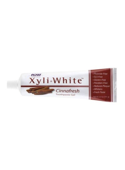 Buy Xyli White Cinnafresh Toothpaste Gel 181g in UAE