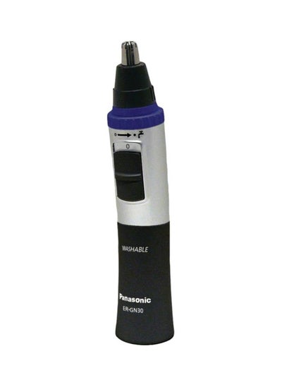 Buy Nose And Hair Trimmer Black/Silver in Saudi Arabia