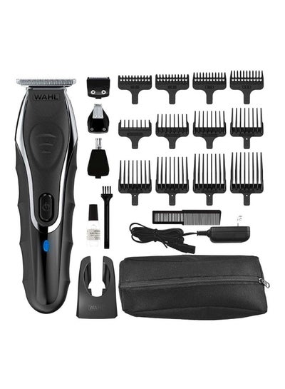 Buy Aqua Blade Hair Trimmer With 4 Head Black in UAE