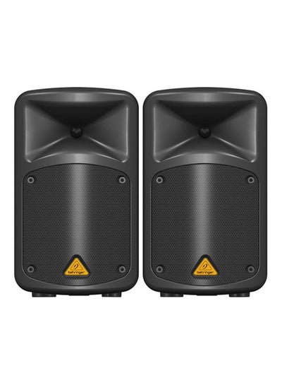 Buy 2-Piece Portable Speaker Set EPS500MP3 Black in UAE