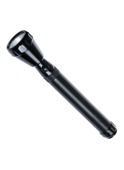 Buy Rechargeable Durable Long Distance LED Handheld Flashlight Black 240x125x53mm in UAE