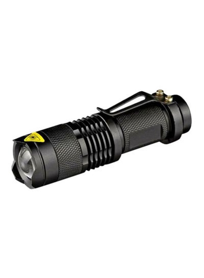 1200 Lumens 7W LED Mini Flashlight Black 3x4cm price in UAE, Noon UAE