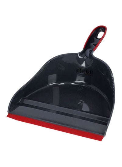 Buy Plastic Dustpan Grey/Red in UAE