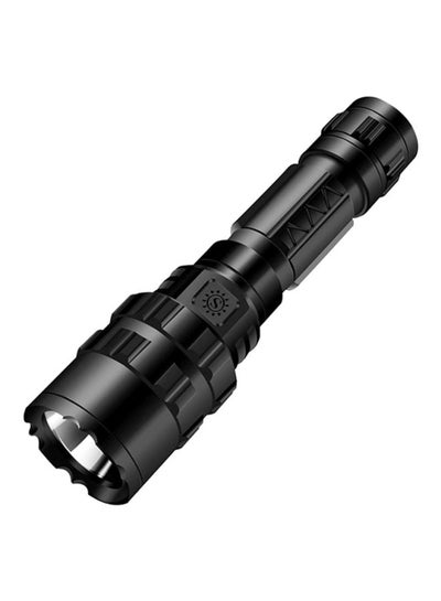 Buy Tactical Military LED Flashlight Torch Black in Saudi Arabia