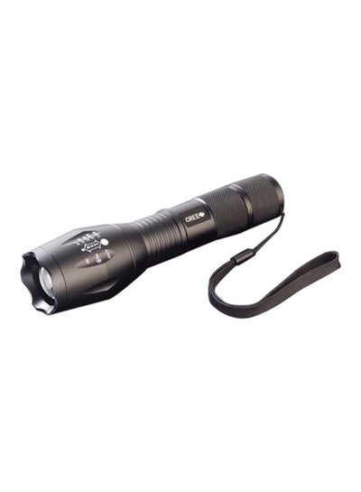 Buy Flashlight Torch Zoom Lamp Black 50x40x150mm in Saudi Arabia