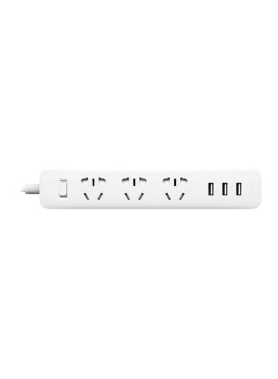 Buy Smart Power Socket White 8.9x1.6inch in UAE