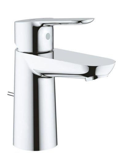 Buy BauEdge Single Lever Basin Mixer Tap Chrome S in UAE