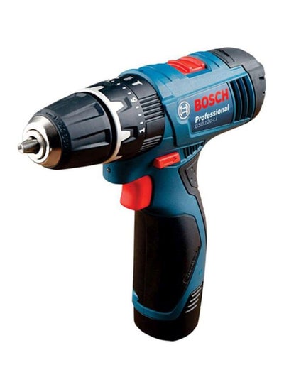 Buy GSB 120-LI Professional Cordless Combi Drill Driver Blue/Black/Red 10mm in Saudi Arabia