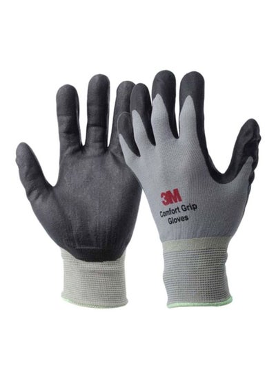 Buy Comfort Grip Gloves Grey/Black 22.5x9.5x4centimeter in Saudi Arabia