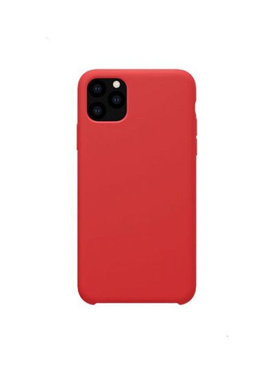 Buy Flex Pure Liquid Silicone Case For Apple iPhone 11 Pro Max Red in Egypt