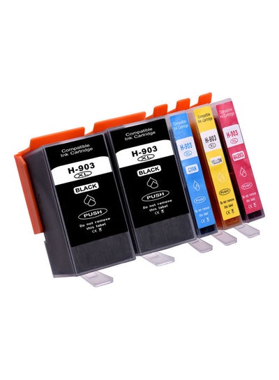 اشتري Replacement Cartridges For HP 903XL 903 متعدد الألوان في السعودية