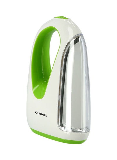 Buy Rechargeable LED Emergency Light White/Green 25.5cm in UAE