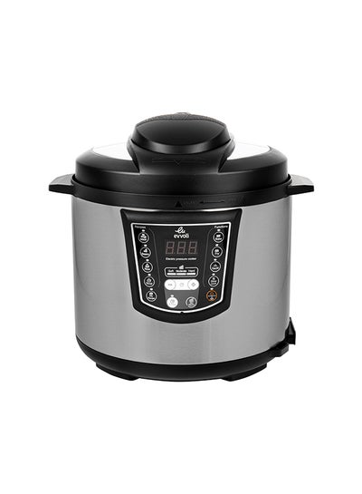 Buy 9-in-1 Multi-Use Programmable Pressure Cooker Digital LED Display With 2 Years Warranty 6.0 L 1000.0 W EVKA-PC6009B Black/Silver in UAE